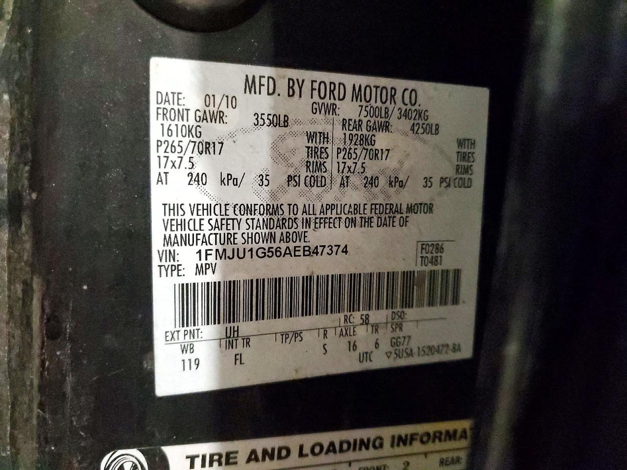 2010 Ford Expedition xlt