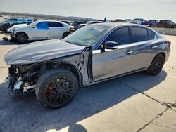 2020 Infiniti Q50 red Sport 400 for sale in Grand Prairie, TX
