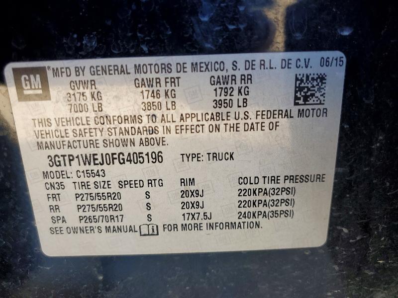 2015 GMC Sierra C1500 Denali