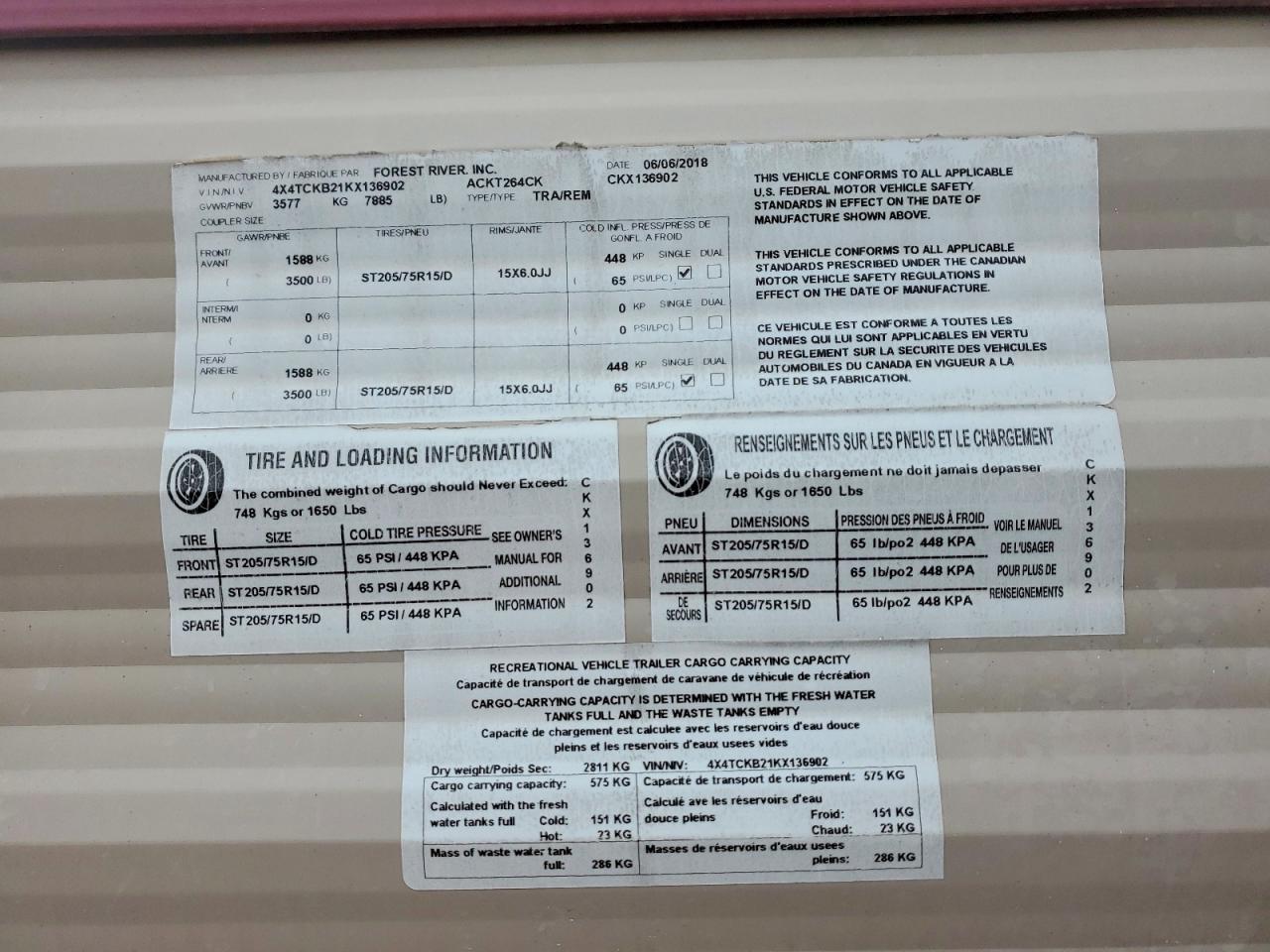 2019 Forest River Cherokee Forest RIV-RV