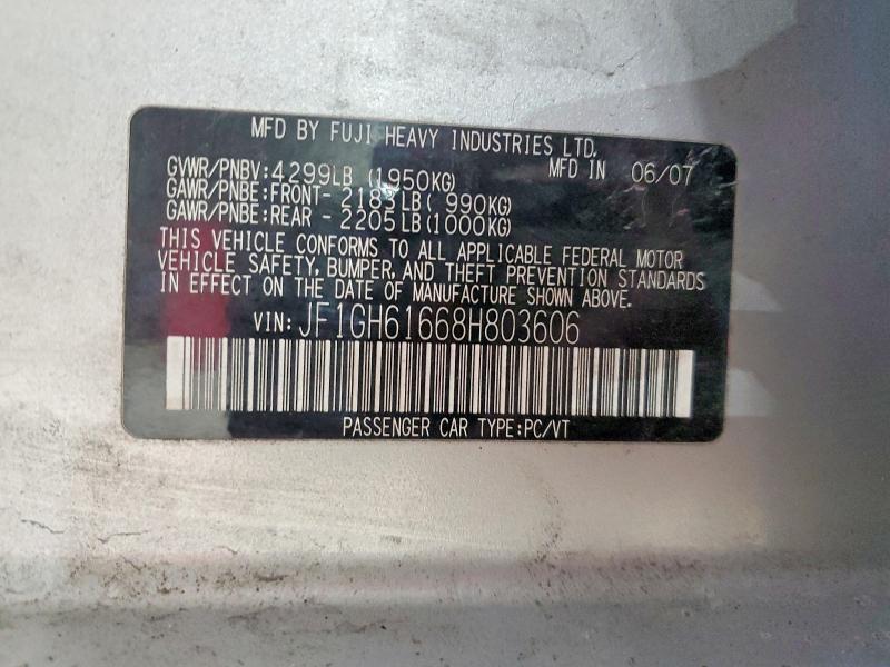 2008 Subaru Impreza 2.5i