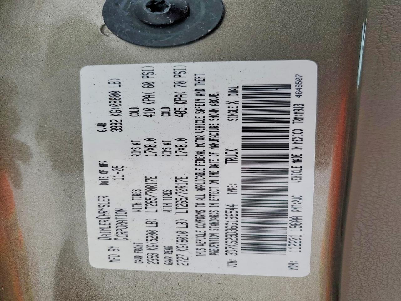 2006 Dodge Ram 2500