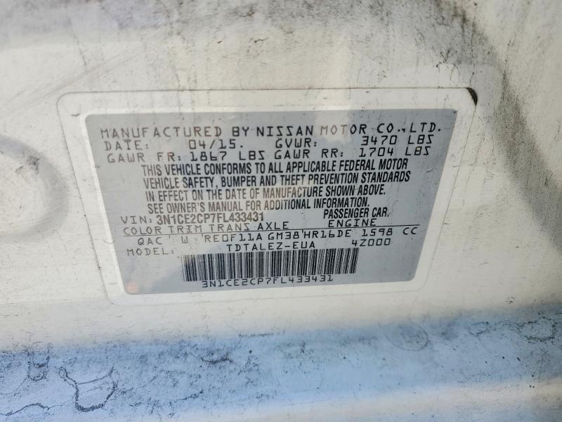 2015 Nissan Versa Note s