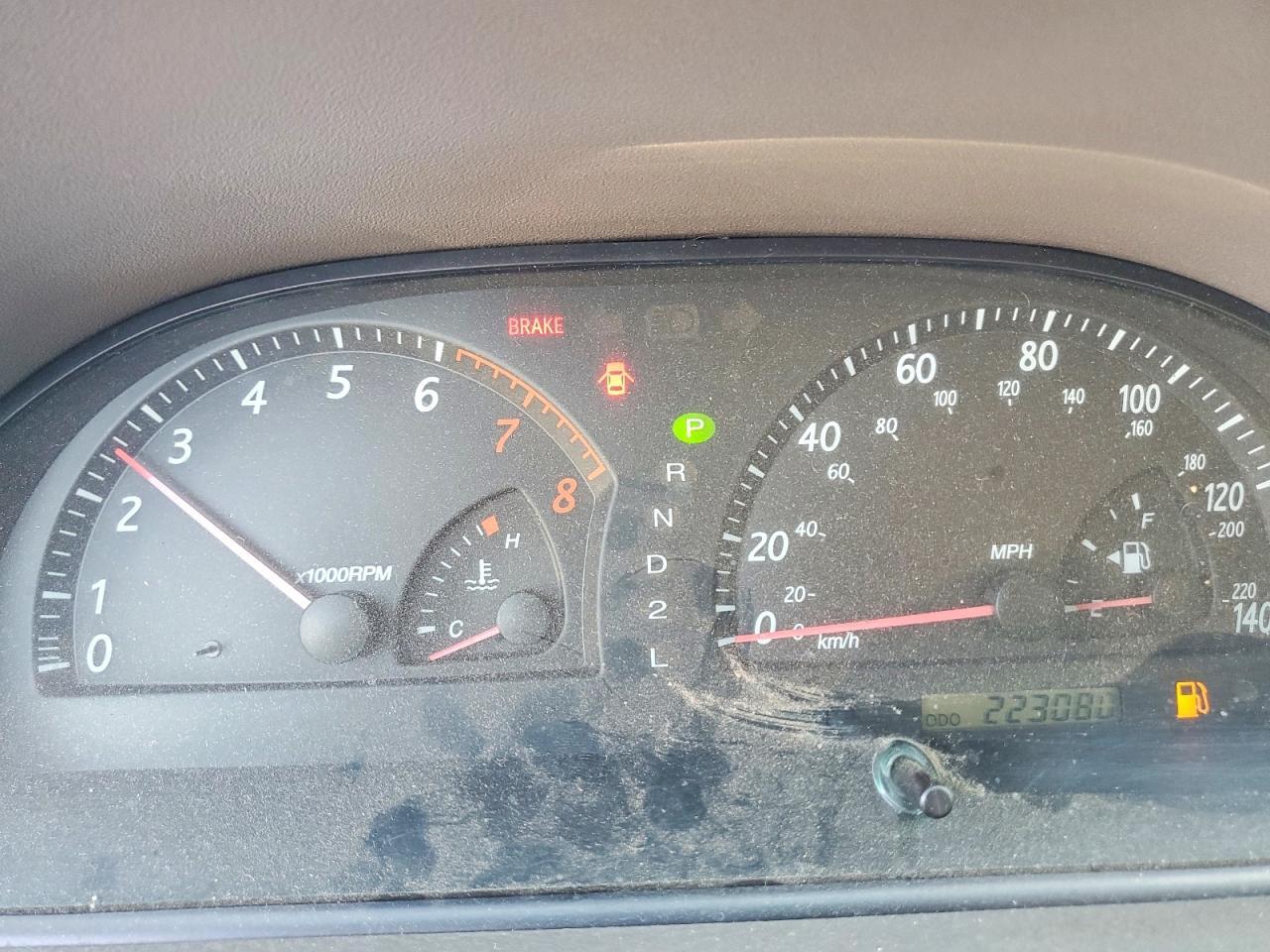 2002 Toyota Camry le
