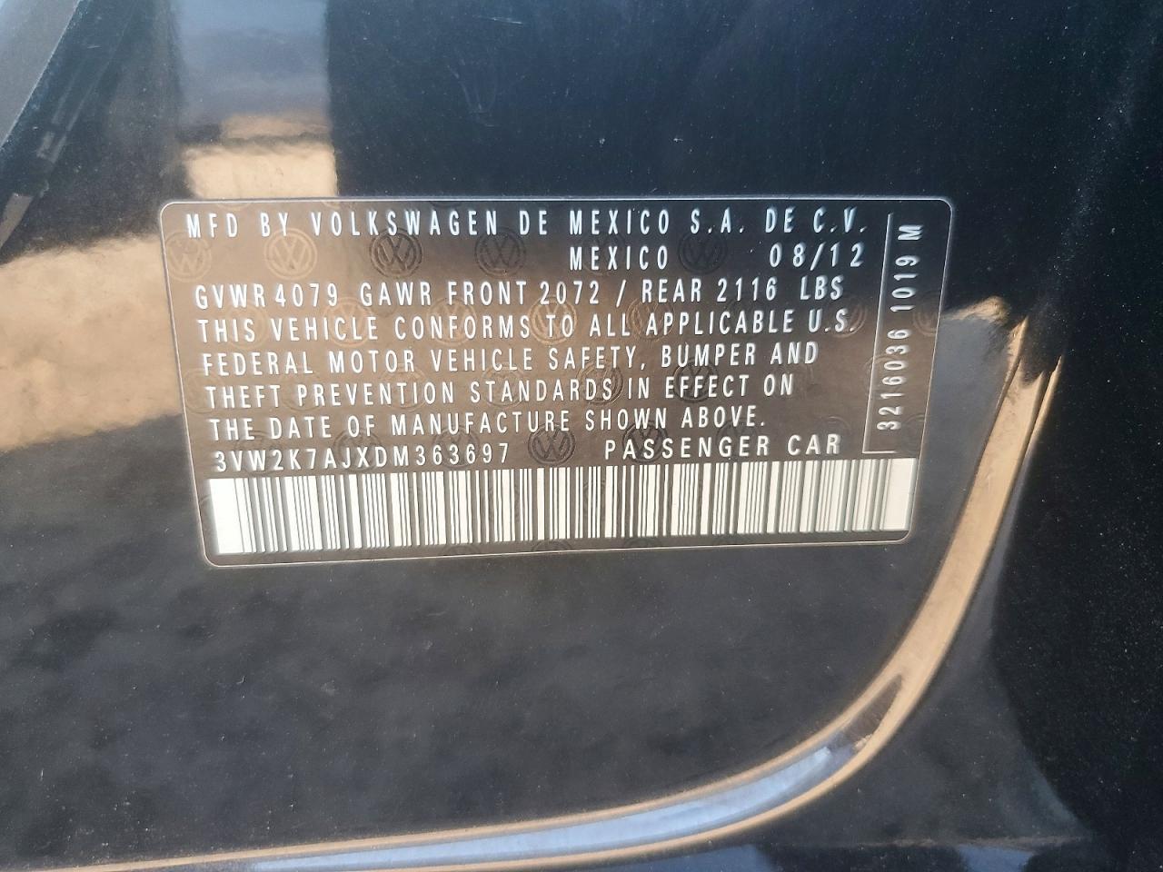 2013 Volkswagen Jetta Base