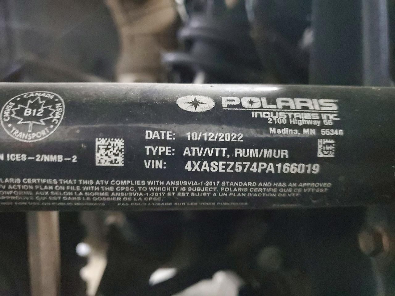 2023 Polaris Sportsmen ATV