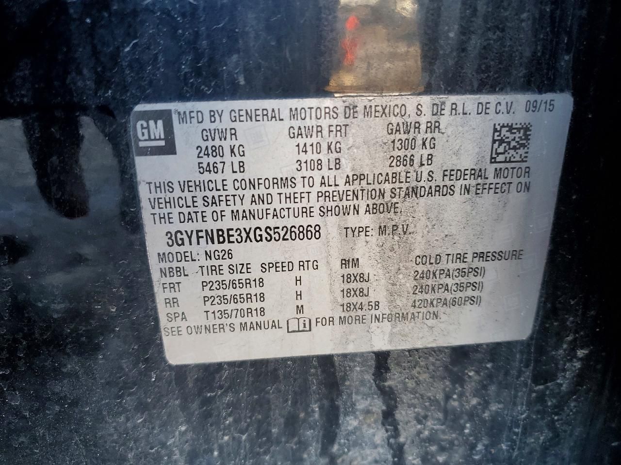 2016 Cadillac Srx Luxury Collection