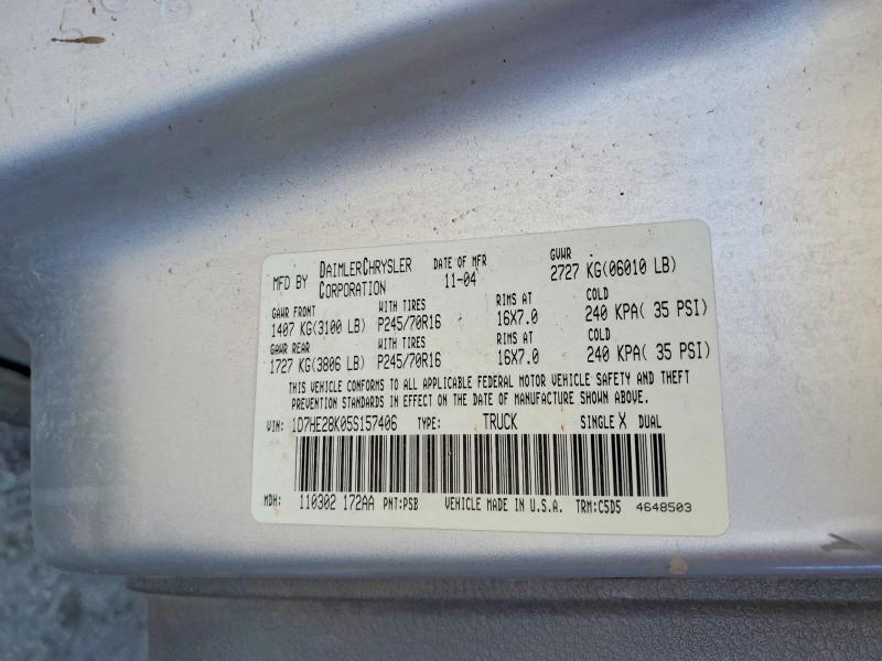 2005 Dodge Dakota Quattro