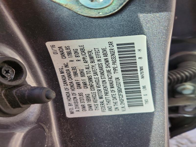 2016 Honda Civic lx