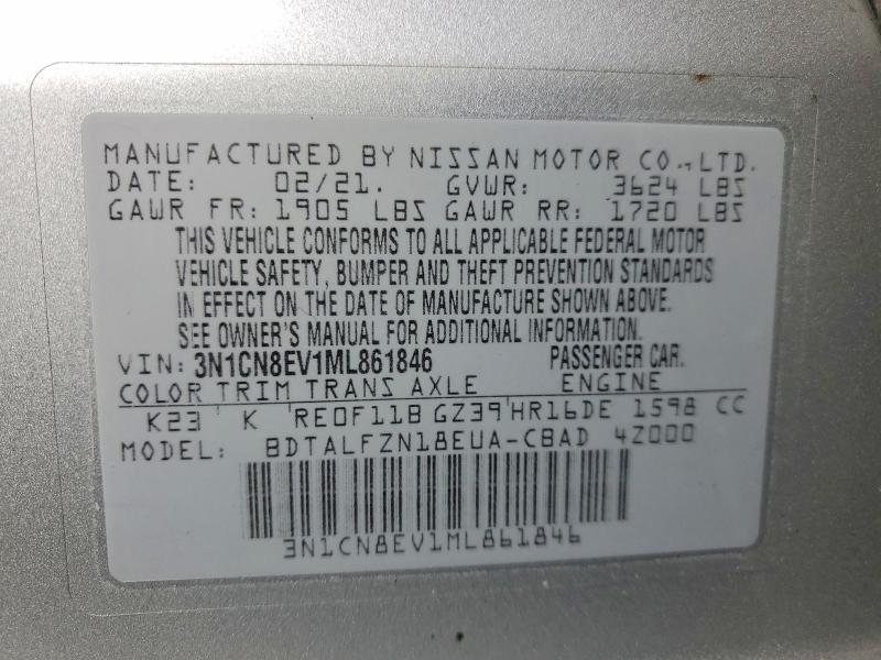 2021 Nissan Versa sv
