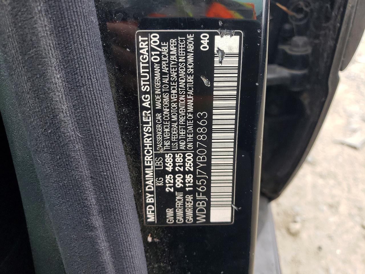 2000 Mercedes-Benz E 320
