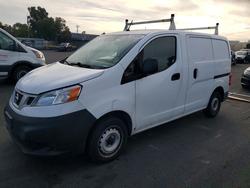 Salvage trucks for sale at Martinez, CA auction: 2017 Nissan NV200 S