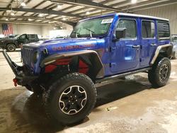 Jeep Wrangler salvage cars for sale: 2019 Jeep Wrangler Unlimited Rubicon