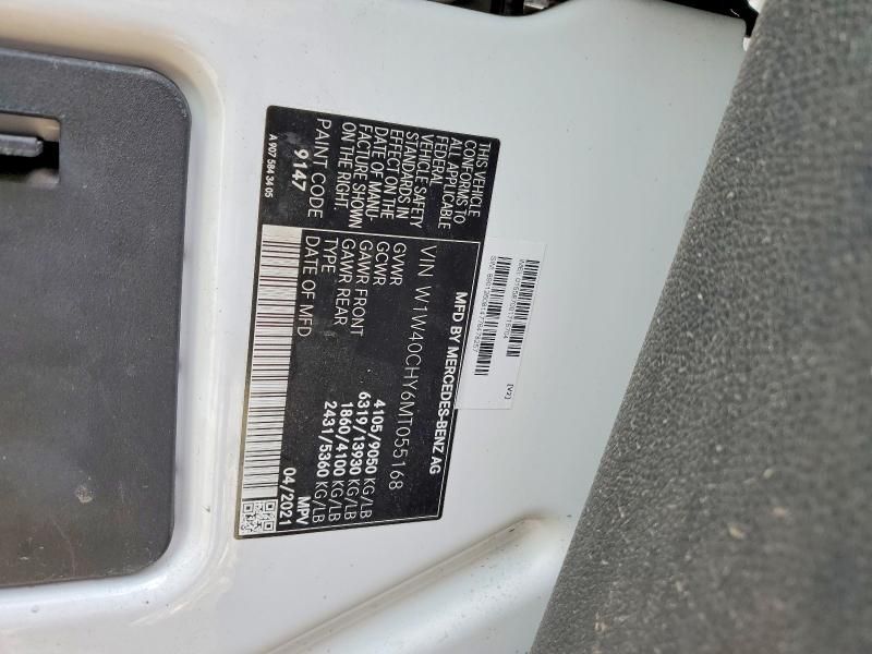 2021 Mercedes-Benz Sprinter 2-delivery van