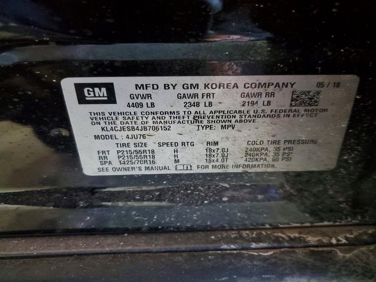 2018 Buick Encore Preferred