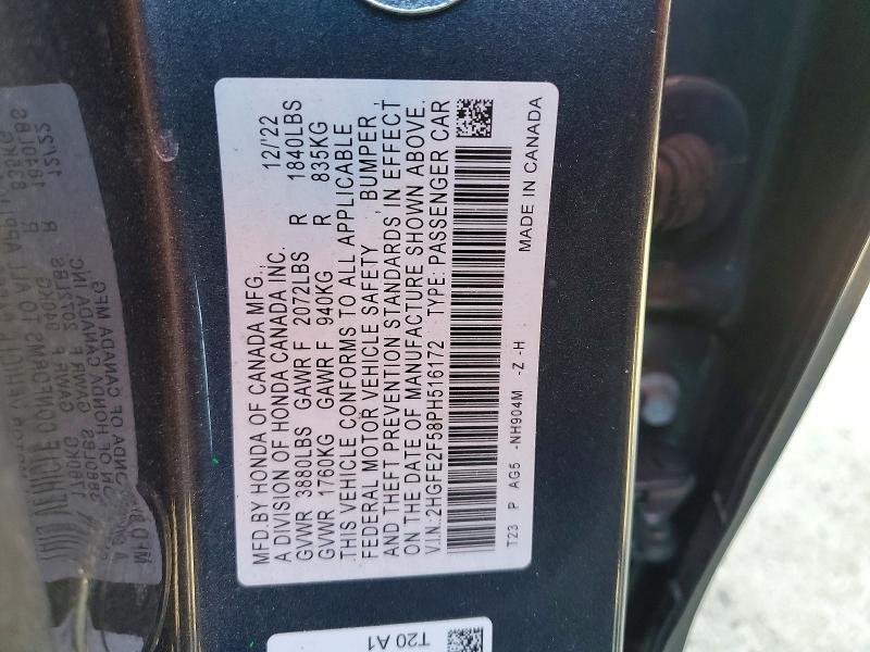 2023 Honda Civic Sport