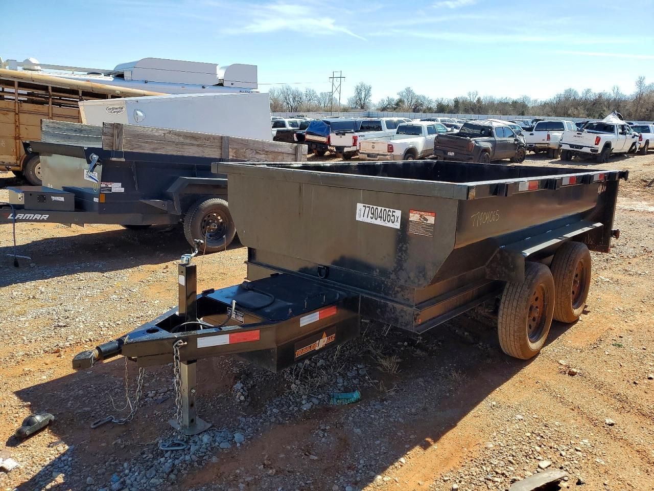 2023 Trailer Up LJ10 Dump Trailer