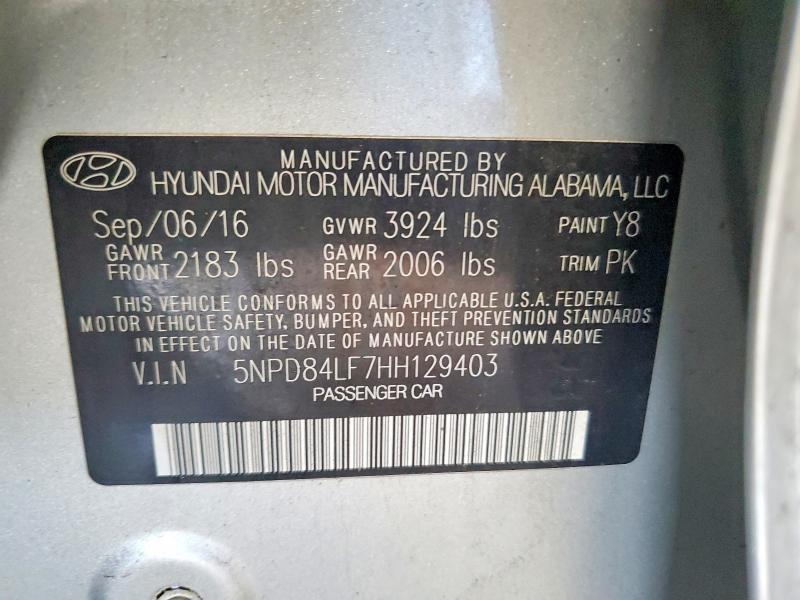 2017 Hyundai Elantra se