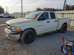 Salvage trucks for sale at Grenada, MS auction: 2012 Dodge RAM 1500 ST