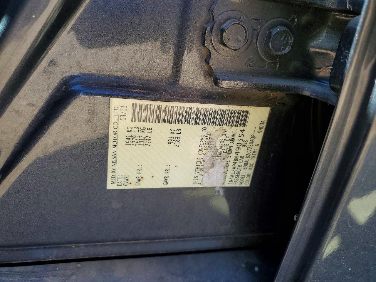 2011 Nissan Altima Base