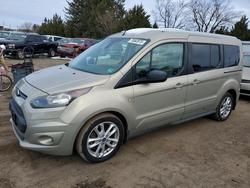 Salvage cars for sale from Copart Finksburg, MD: 2015 Ford Transit Connect XLT