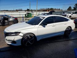 Honda salvage cars for sale: 2022 Honda Accord Sport
