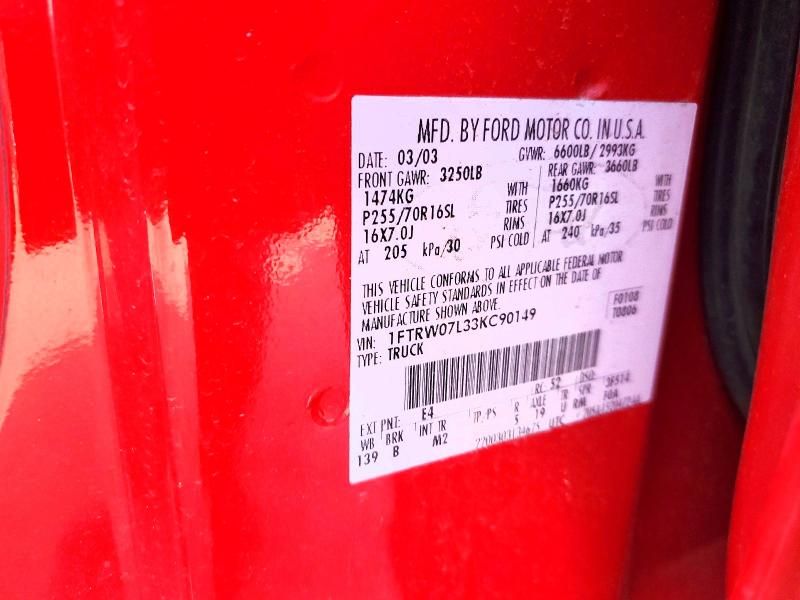 2003 Ford F150 Supercrew