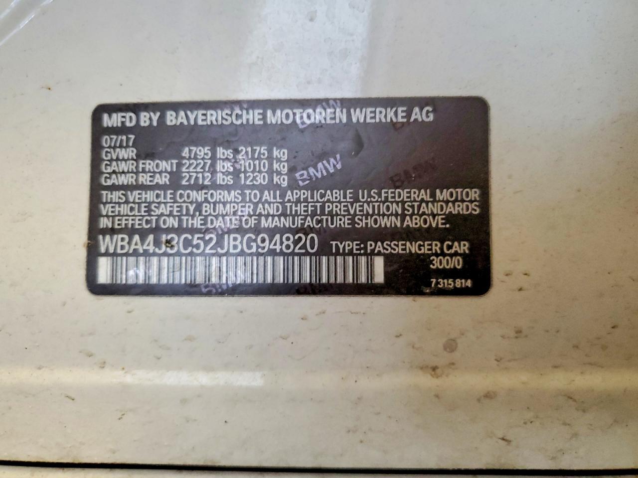2018 BMW 430xi Gran Coupe