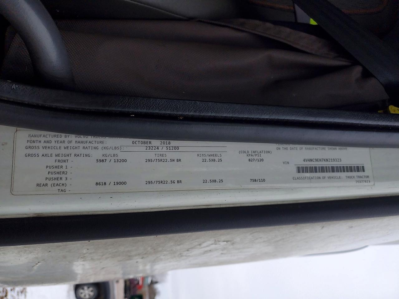 2019 Volvo VNL Semi Truck
