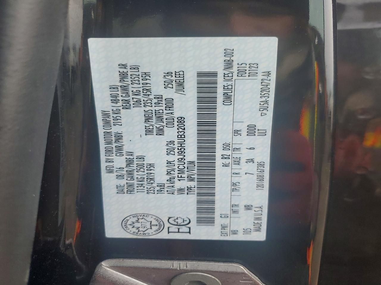 2017 Ford Escape Titanium