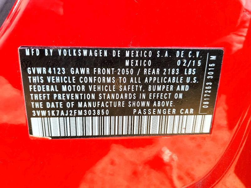 2015 Volkswagen Jetta Base
