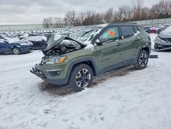Jeep salvage cars for sale: 2018 Jeep Compass Trailhawk