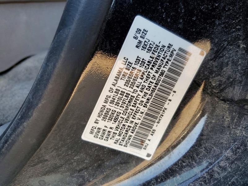 2010 Honda Odyssey exl