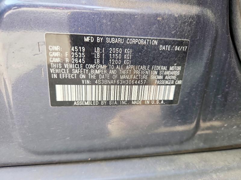 2017 Subaru Legacy 2.5i Premium