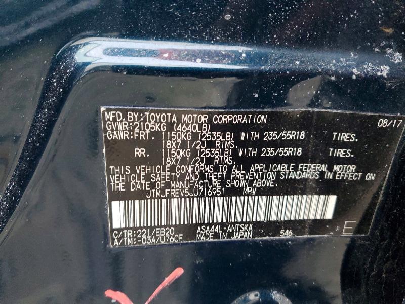 2018 Toyota Rav4 se