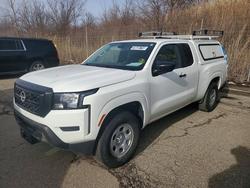 Salvage trucks for sale at Woodhaven, MI auction: 2024 Nissan Frontier S