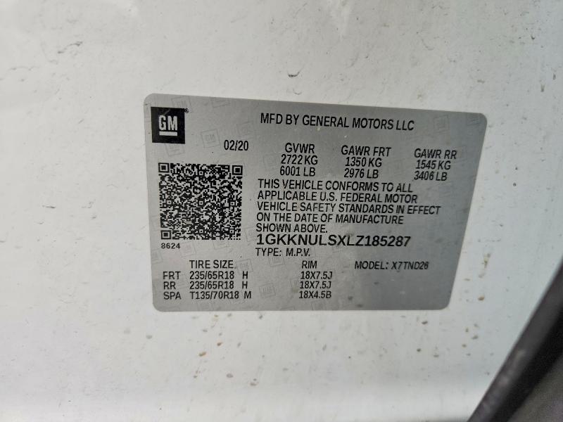 2020 GMC Acadia slt
