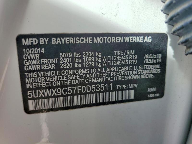 2015 BMW X3 Xdrive28i