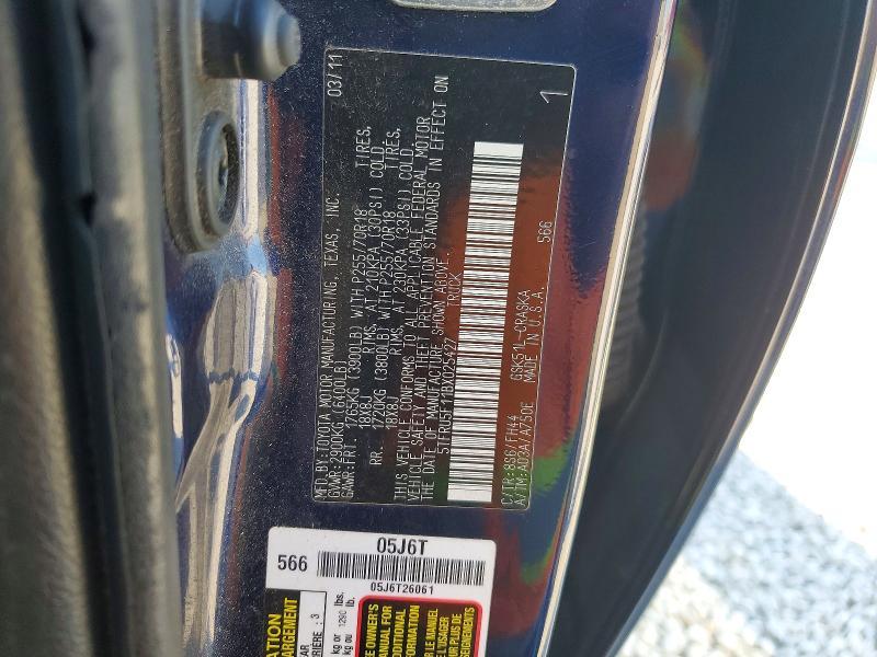 2011 Toyota Tundra Double Cab SR5
