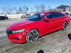 Honda salvage cars for sale: 2019 Honda Accord Sport