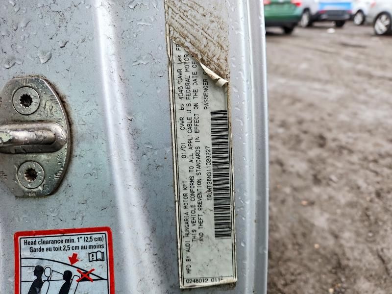 2001 Audi Tt Quattro