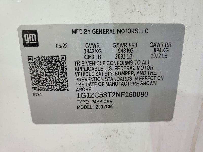 2022 Chevrolet Malibu ls