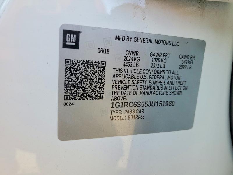 2018 Chevrolet Volt lt
