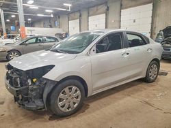 KIA salvage cars for sale: 2021 KIA Rio lx