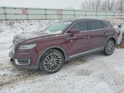 Lincoln salvage cars for sale: 2019 Lincoln Nautilus Reserve
