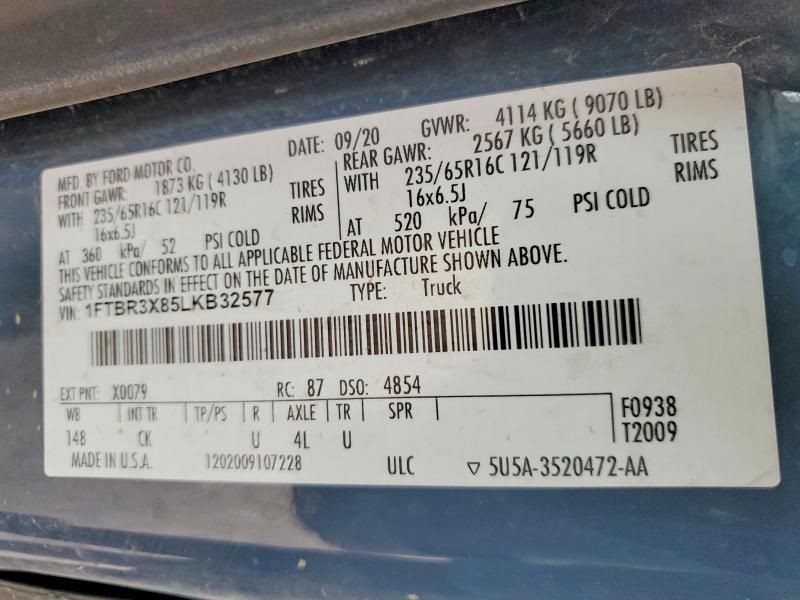 2020 Ford Transit 250 Delivery van