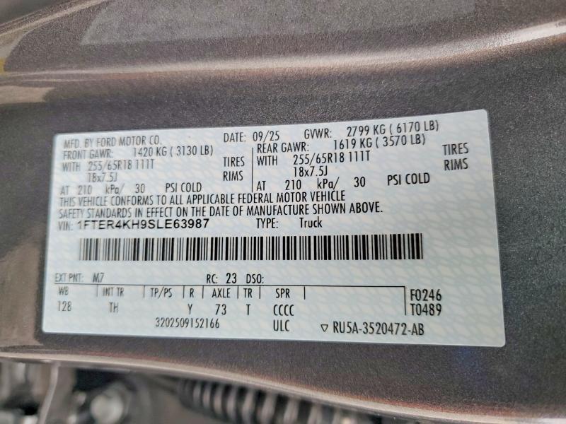 2025 Ford Ranger Lariat