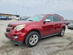 Chevrolet Equinox salvage cars for sale: 2011 Chevrolet Equinox ltz