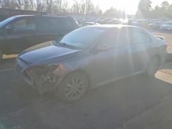 Toyota Corolla salvage cars for sale: 2010 Toyota Corolla Base