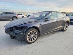 Salvage cars for sale from Copart Haslet, TX: 2017 Tesla Model s